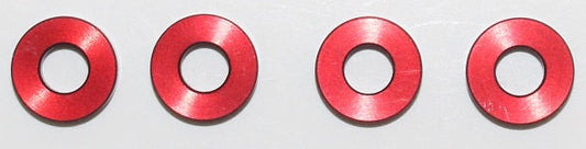 HyperDrive HD 0.080 Front End Shims- Red, HD 2542