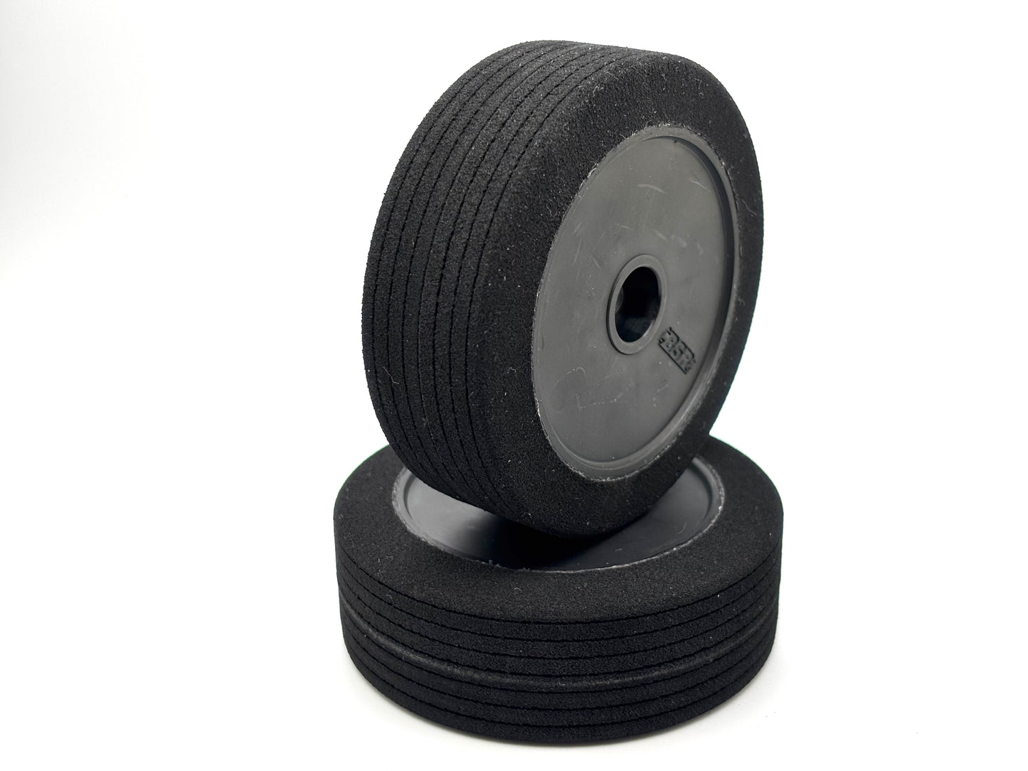 VAULT CUTS - FULL SIZE 3.20" GROOVED BSR Racing 2.4 Buggy 12mm Hex Wheel Front Foam Tires (1/10 Scale)