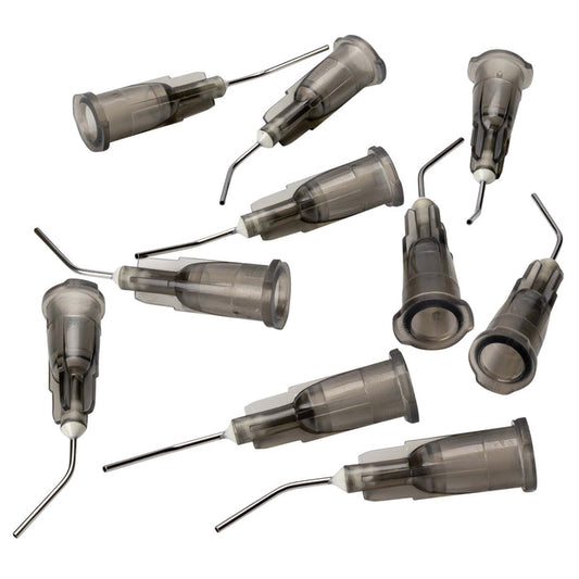 1up Racing HD Curved Steel Glue Tips - Medium - 10pcs, 1UP-10203