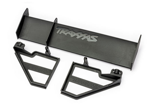 Slash Latemodel Wing Spoiler w/ Mounts, TRA-10424