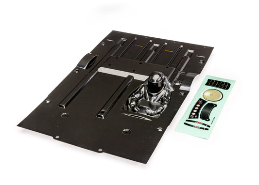 Slash Latemodel Interior, black (painted)/ decal sheet, TRA-10425