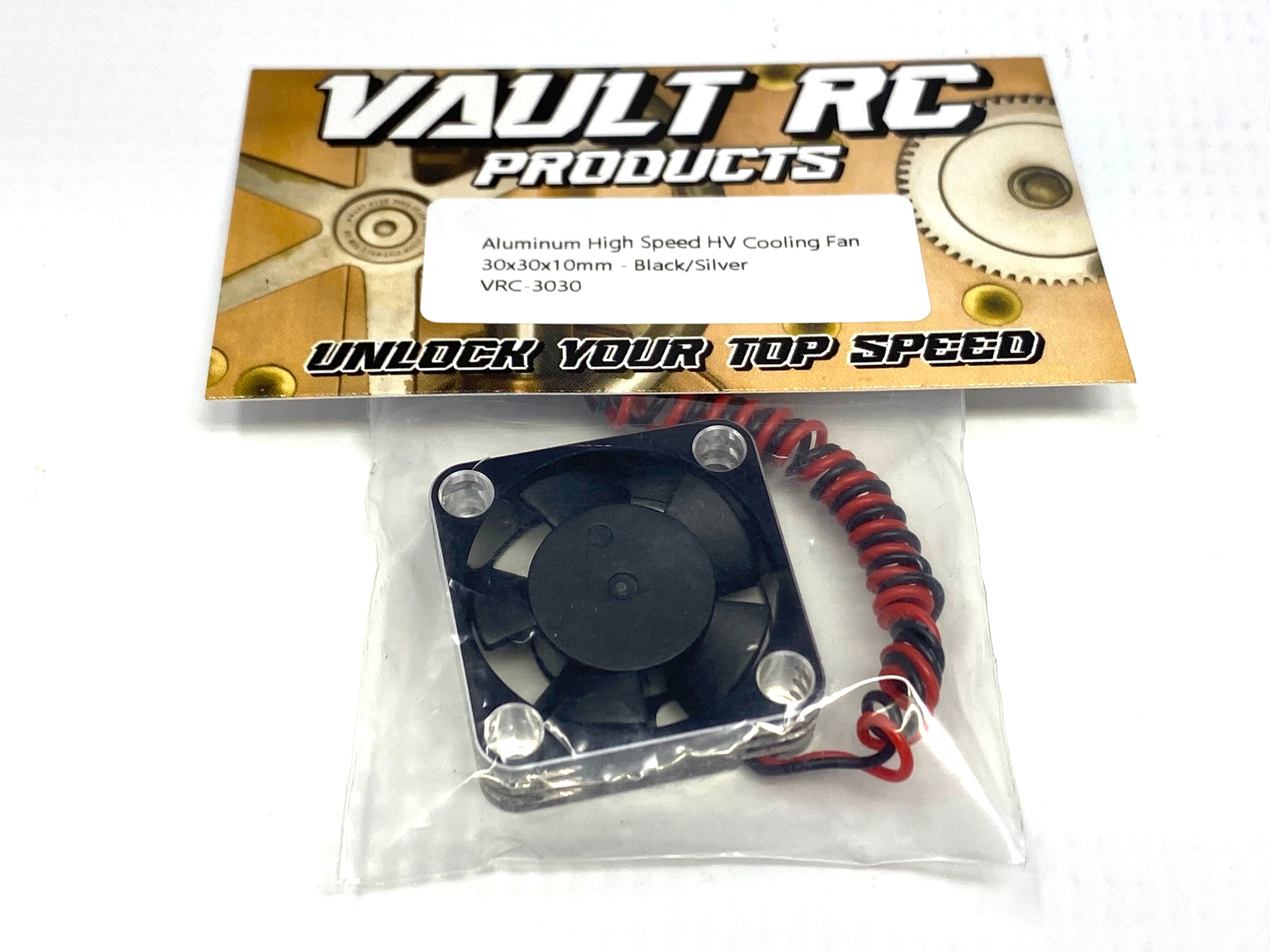 Vault RC Aluminum High Speed HV Cooling Fan 30x30x10mm, VRC-3030 – Go ...