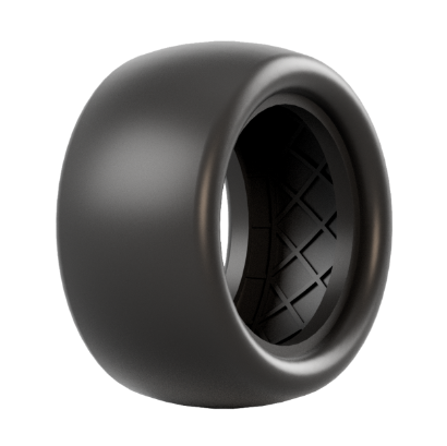 Raw Speed RC Slick 2.2" 1/10 Rear Buggy Tires (2)