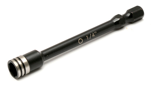 Team Associated FT 1/4 in Nut Driver Bit, 1/4 in, ASC-1664