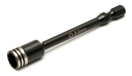 Team Associated FT 1/4 in Nut Driver Bit, 8.0 mm, ASC-1668