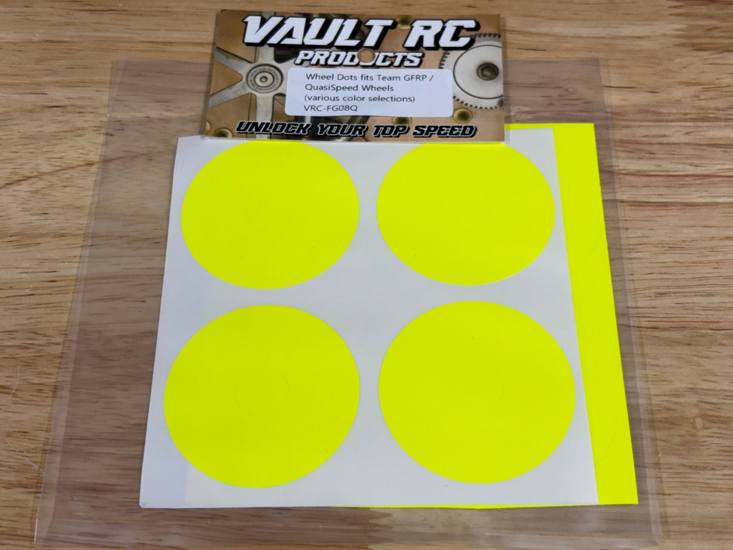 Wheel Dots fit QuasiSpeed Wheels, various color selections