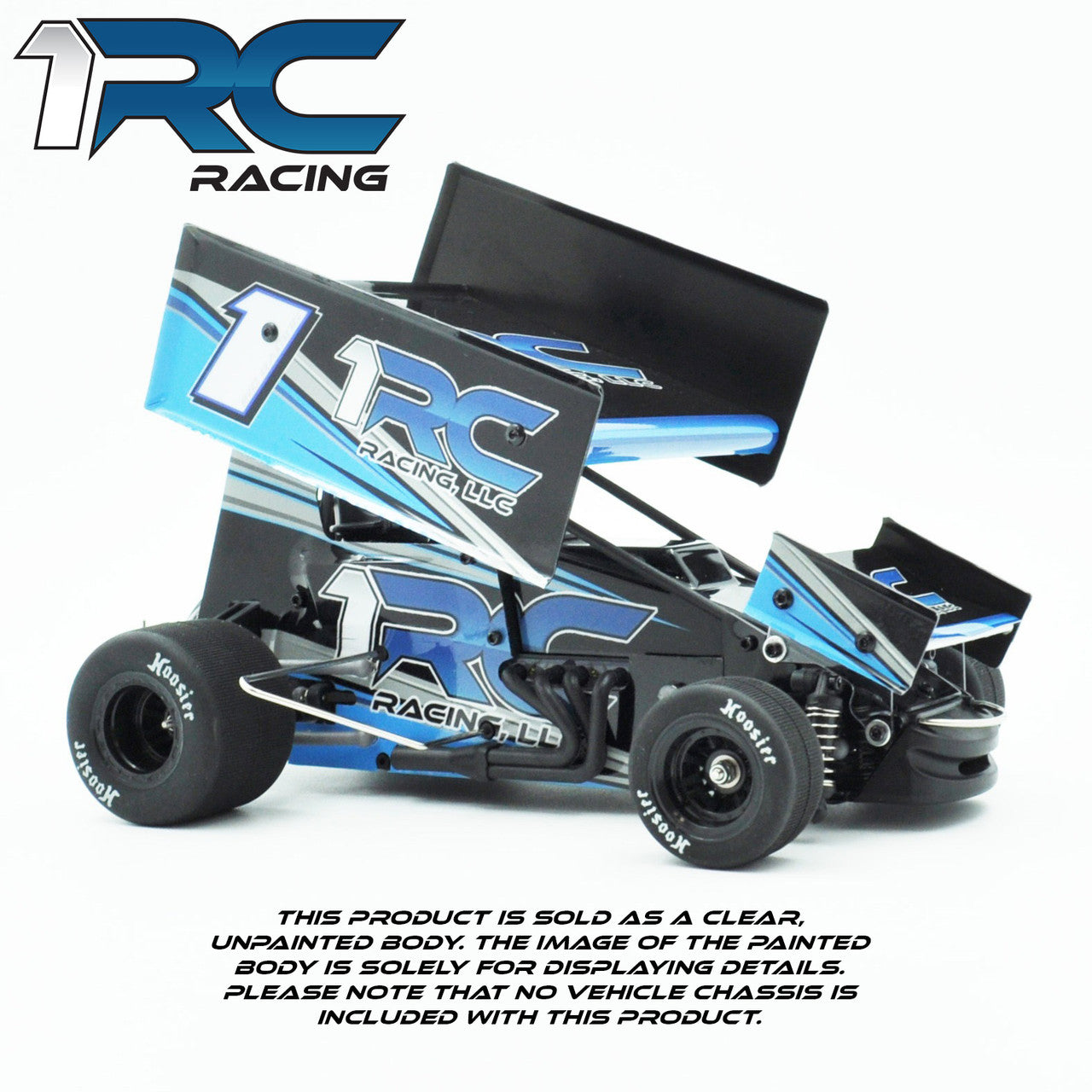 1RC Racing 1/18 Asphalt Sprint Car Conversion Kit, 1RC1024