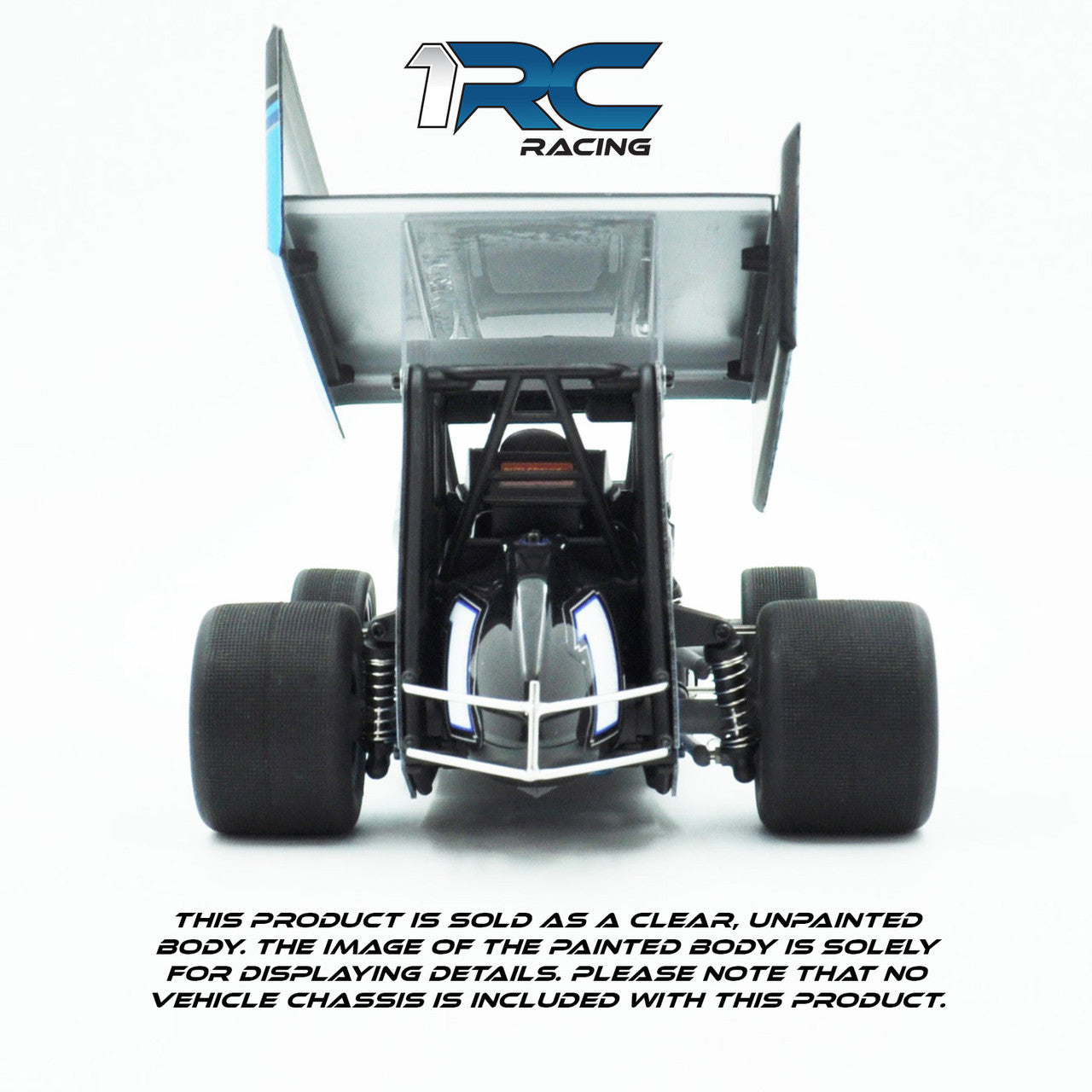 1RC Racing 1/18 Asphalt Sprint Car Conversion Kit, 1RC1024