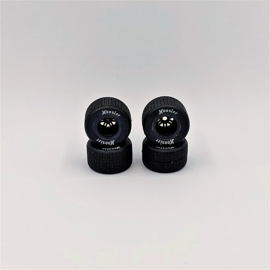 1RC 1/18 LM Latemodel FR/RR Tires & Wheels (4)