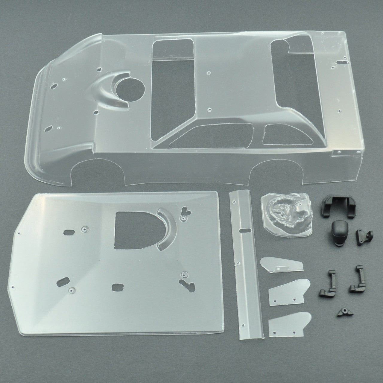 1RC Latemodel Body Set, Clear, 1/18 LM 2.0, 1RC6064