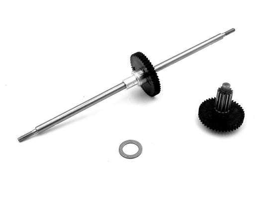1/18 Midget/Asphalt Modified HD Rear Axle & Compound Gear Set, 1RC4015
