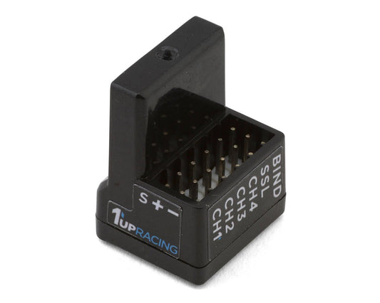 1UP Racing 4-Channel Sanwa FH5 Antenna-Free 2.4GHz Receiver, 1UP10106