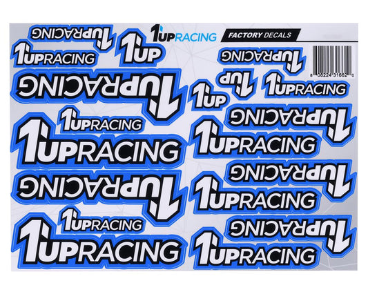 1UP Racing Decal Sheet