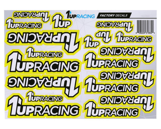 1UP Racing Decal Sheet