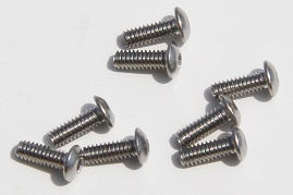 HyperDrive HD 2-56 x 1/4 T-Plate Socket Screws (8), HD-HWS1125