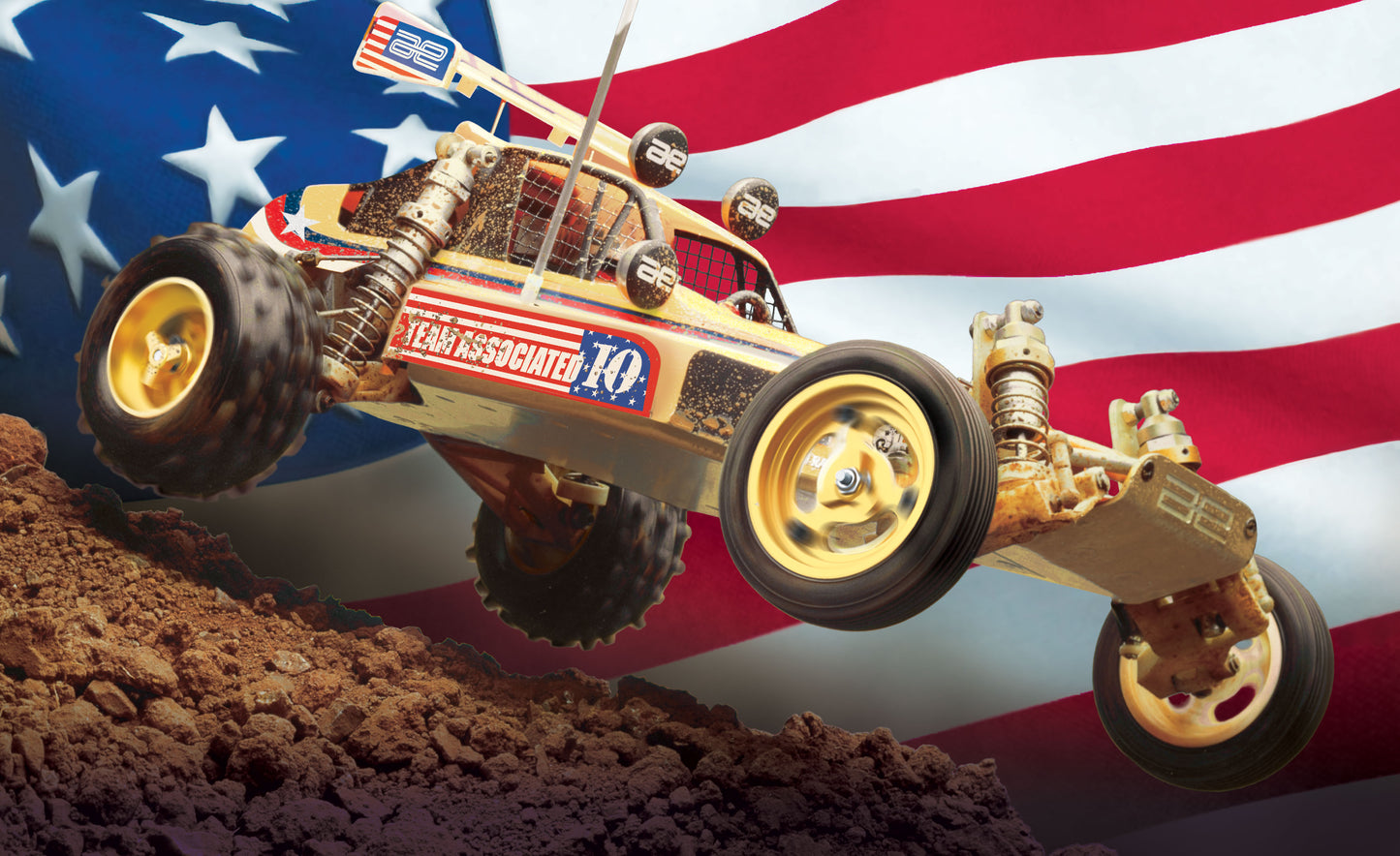 RC10 2025 Metallic Gold Special Edition Kit, ASC-6042