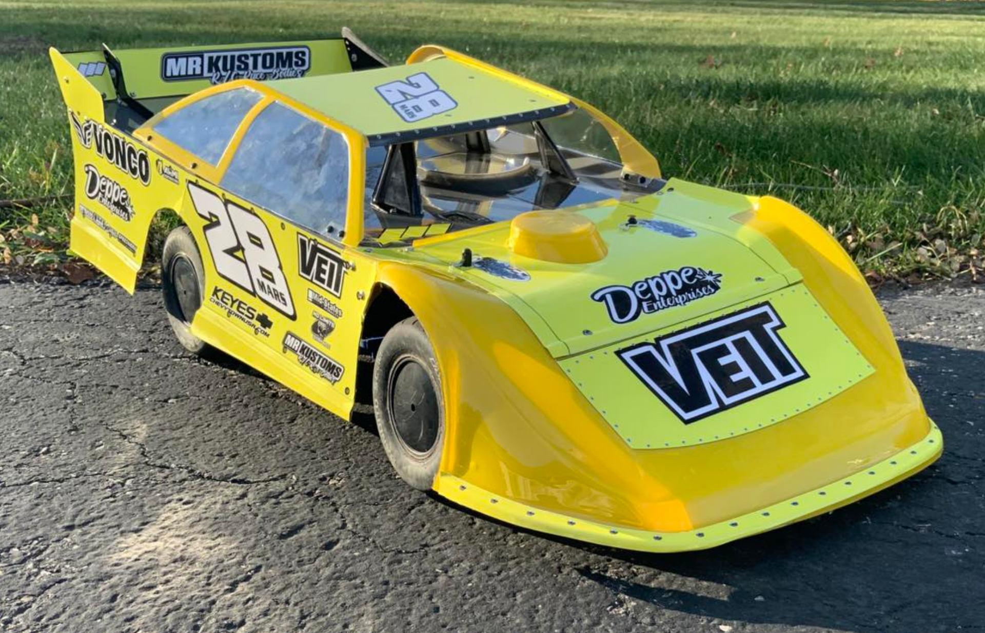 MR Kustoms RC Bodies 2026 IceMan SC Latemodel Body, MRK2001L – Go