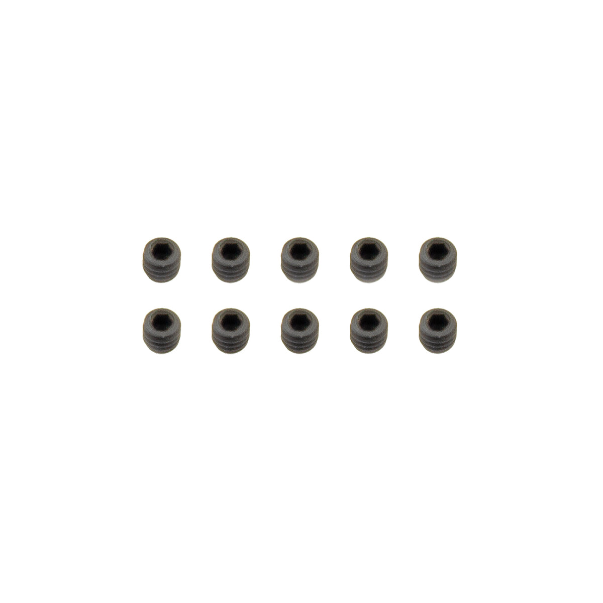 M2x3mm Set Screws, 1.3mm Hex (10pcs), ASC-21681