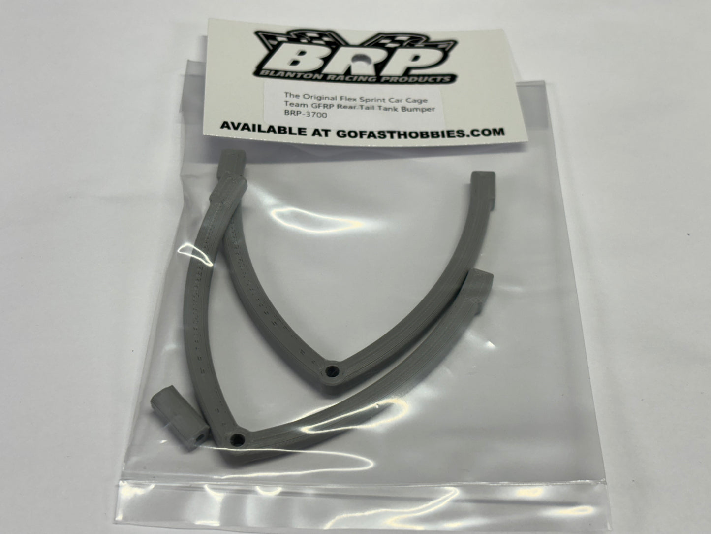 The Original Flex Sprint Car Cage - Team GFRP Rear Tail Tank Bumper, BRP-3700