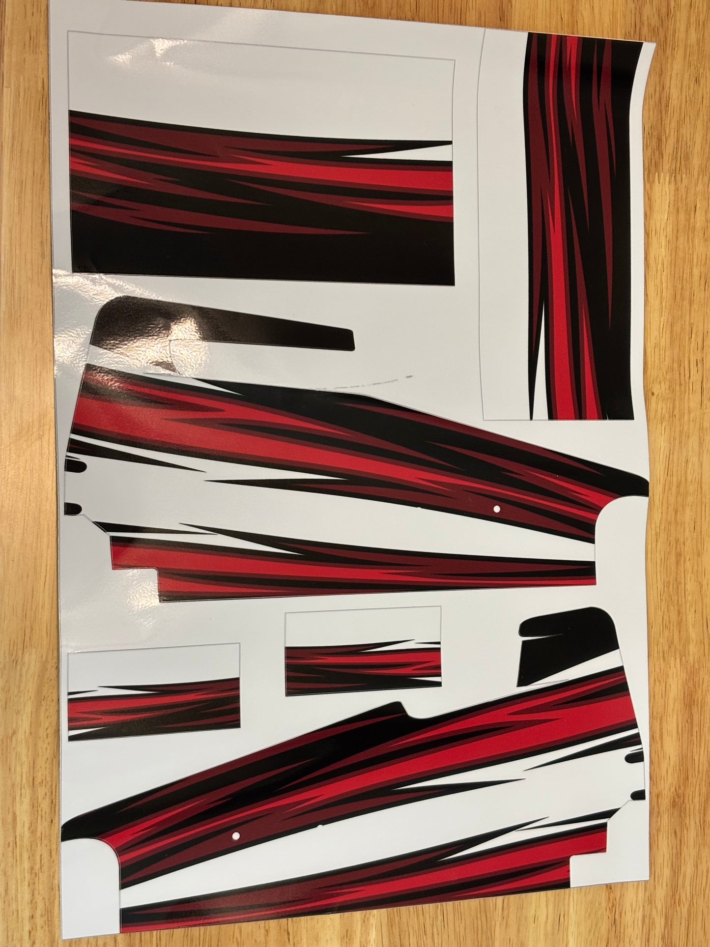 1/10 Team GFRP Sprint Car Wrap Base Decals