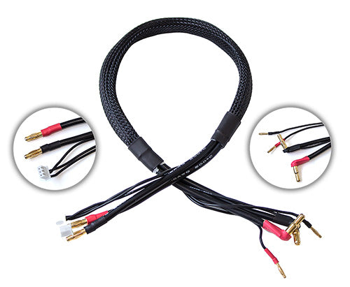 Reedy 1-2S 4mm/5mm Pro Charge Lead ASC-27233