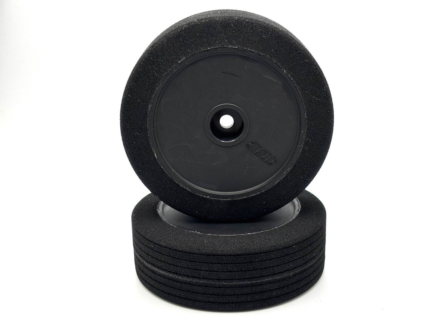 VAULT CUTS - FULL SIZE 3.20" GROOVED BSR Racing 2.4 Buggy 12mm Hex Wheel Front Foam Tires (1/10 Scale)