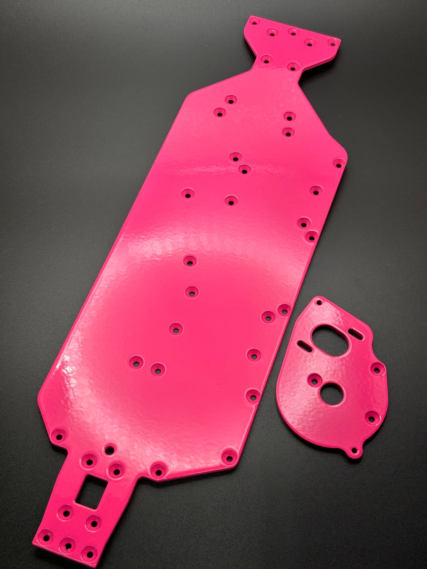 Powder Coated Losi 22S Sprint Aluminum Chassis & Motor Plate