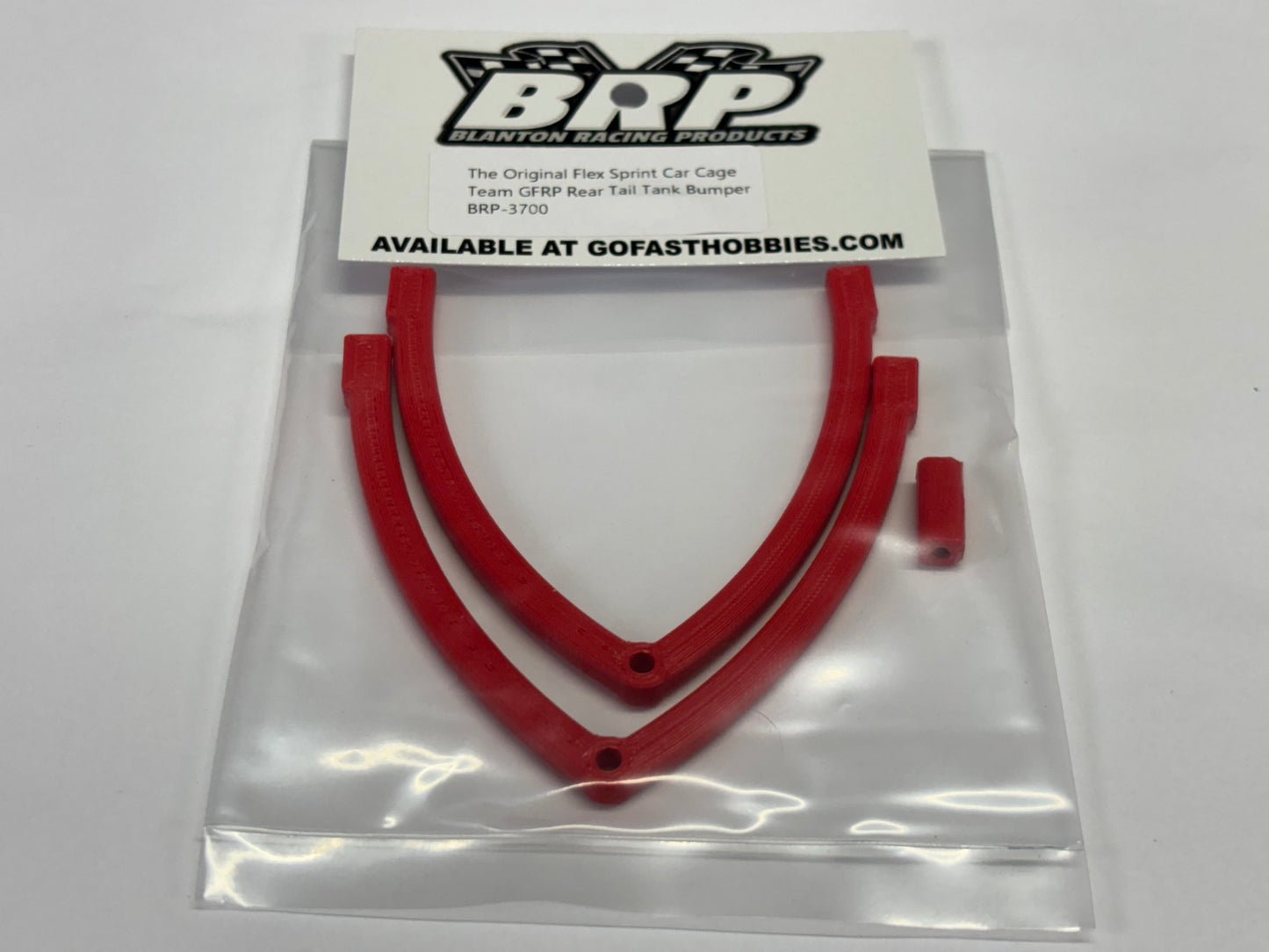The Original Flex Sprint Car Cage - Team GFRP Rear Tail Tank Bumper, BRP-3700