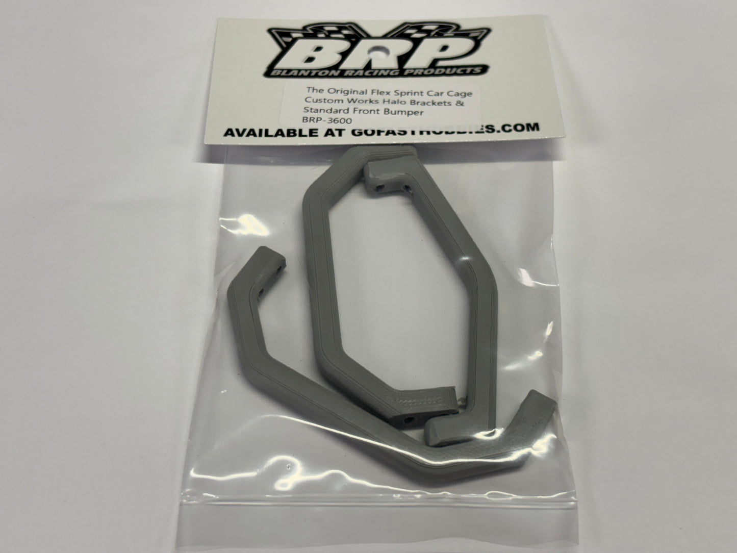 The Original Flex Sprint Car Cage - Custom Works Halo Brackets and Standard Front Bumper, BRP-3600
