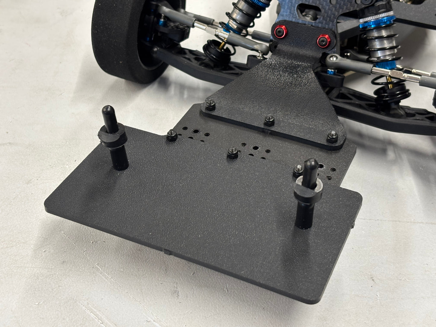 Impact B6 Buggy MWM Body Bumper/Mid/Rear Mount Kit, VRC-9227