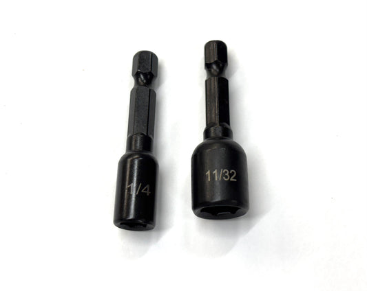Vault RC 1/4" and 11/32" Hex Magnetic Nut Driver Set, VRC-2137