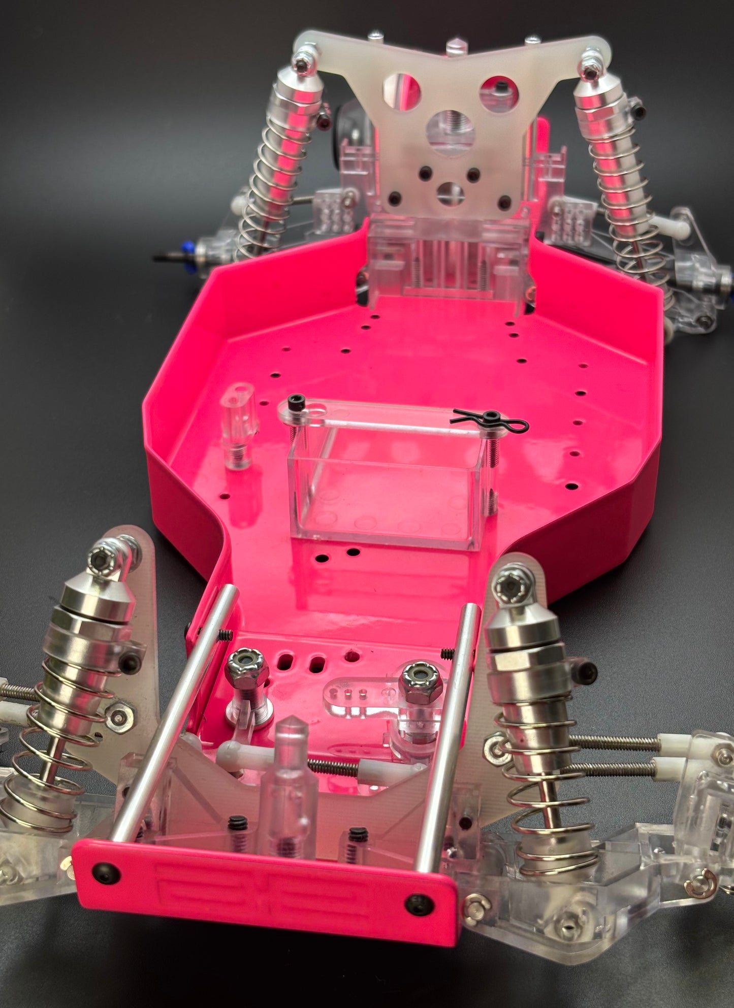 Associated RC10 Powder Coated Tub Chassis, Nose Plate, Motor Mount (Available End of Oct)