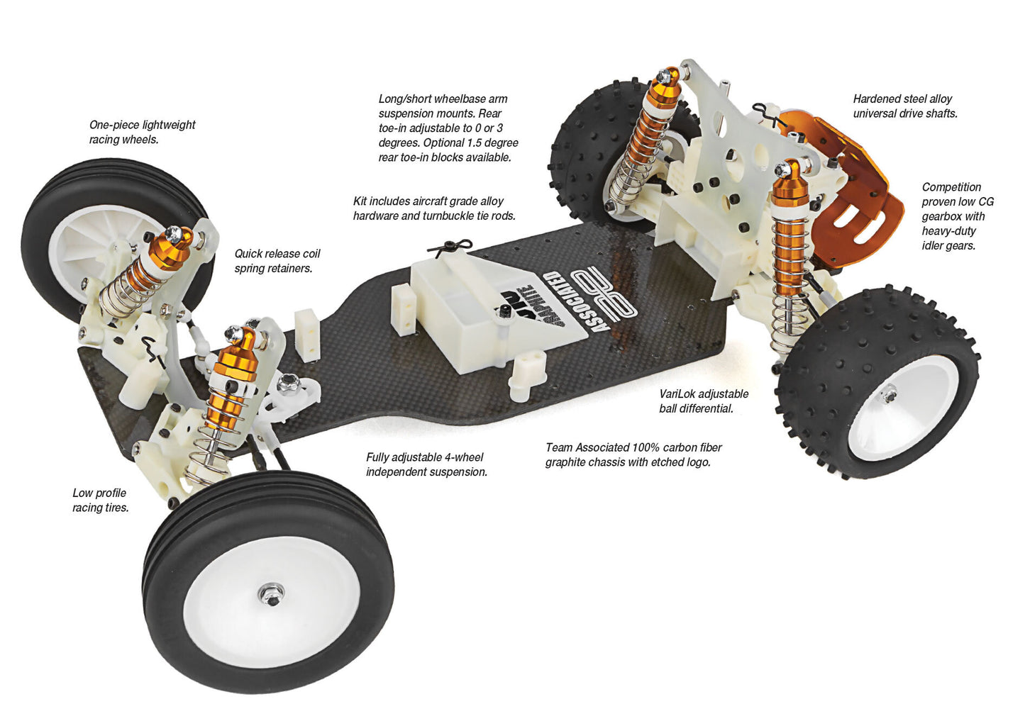 RC10 Graphite Kit, ASC-6030 (COMING SOON)
