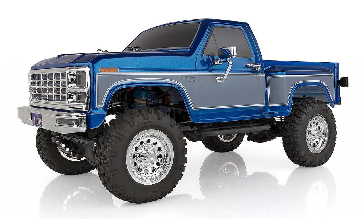 Team Associated CR12 Ford F-150 Pick-Up RTR, Blue, ASC-40002