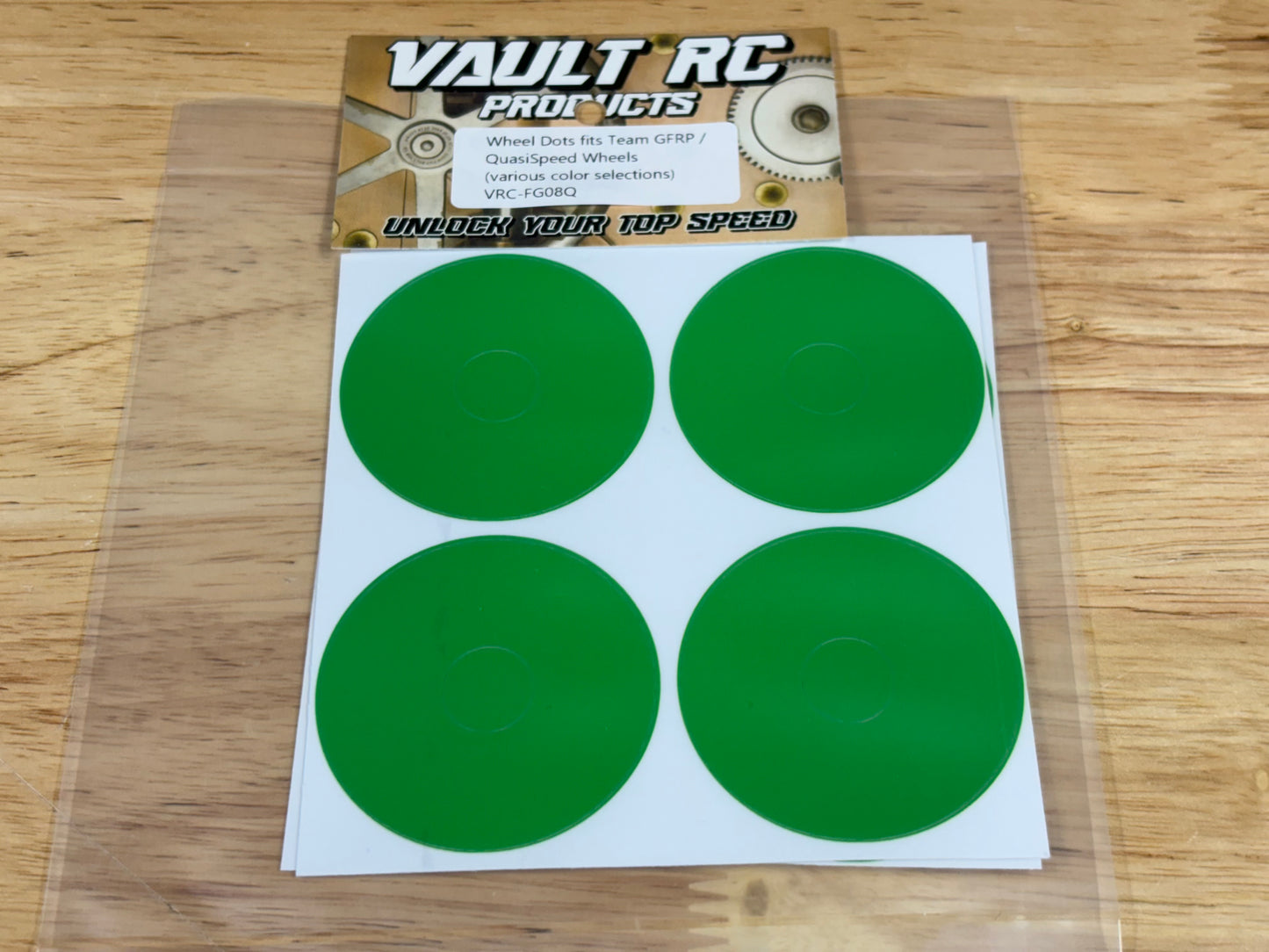 Wheel Dots fit QuasiSpeed Wheels, various color selections