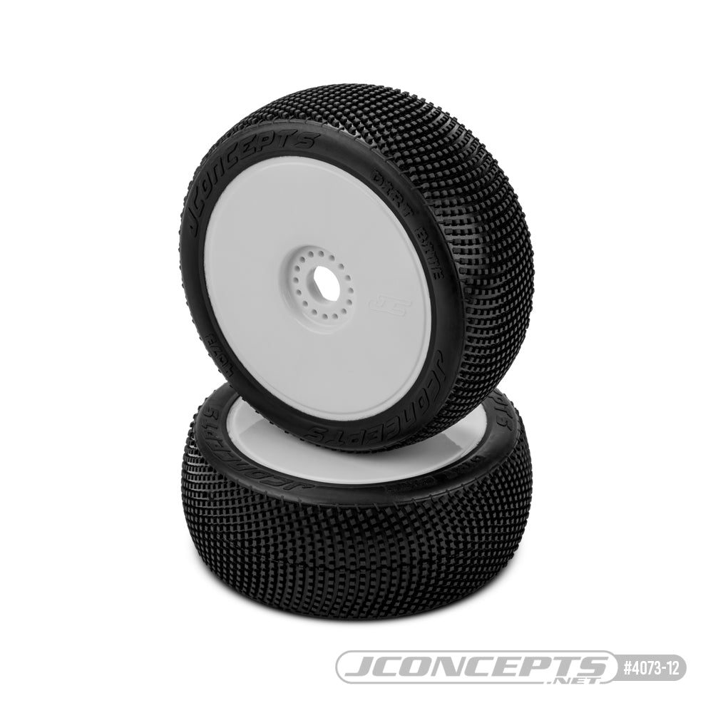 Dirt Bite - Pre-Mounted 8th Scale Buggy Tires, JCO-4073
