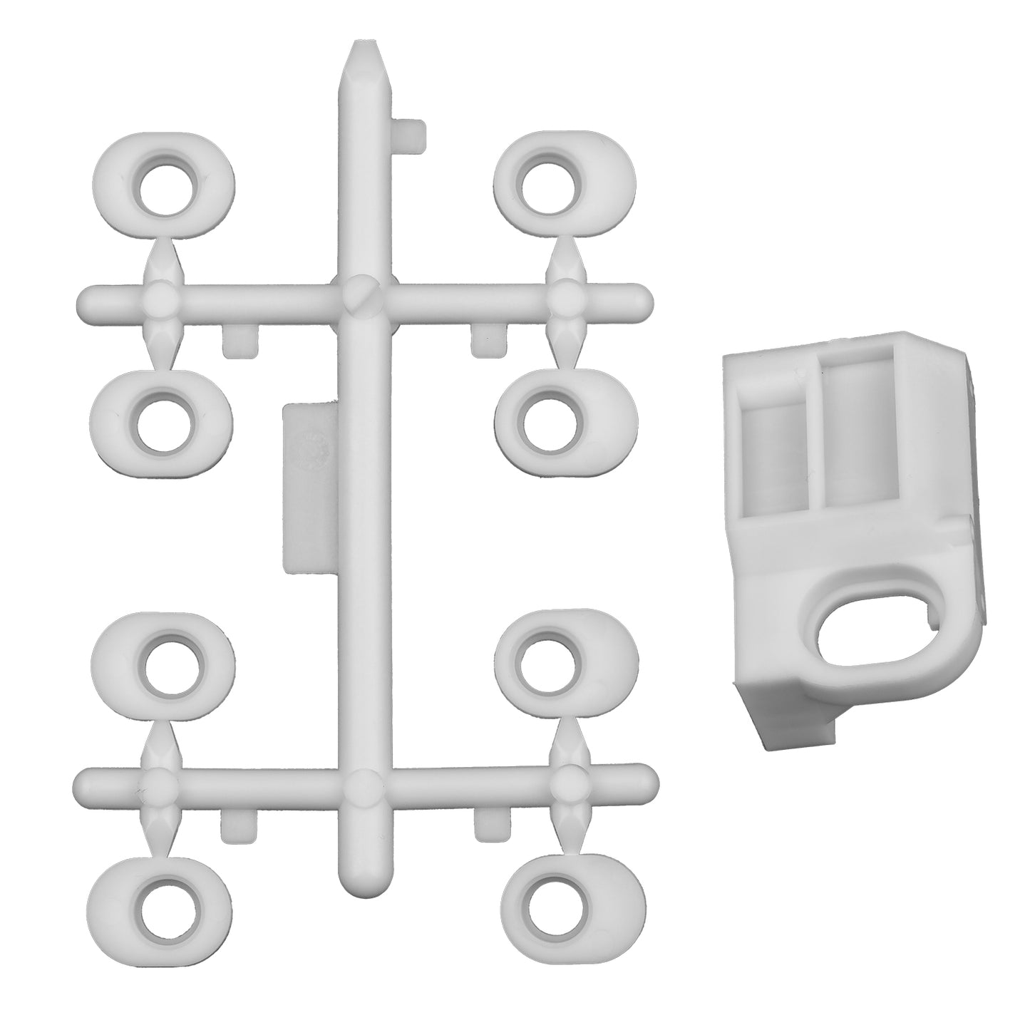 RC12L Bulkhead & Axle Height Inserts, ASC-4482