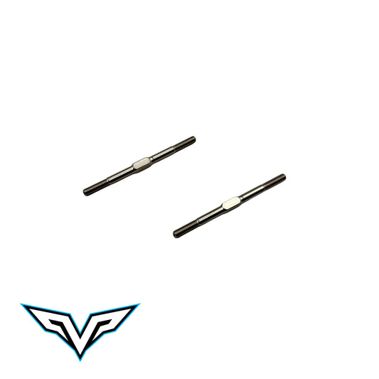 Team Velocity RC Turnbuckles - 3x48mm (2), VEL-22300