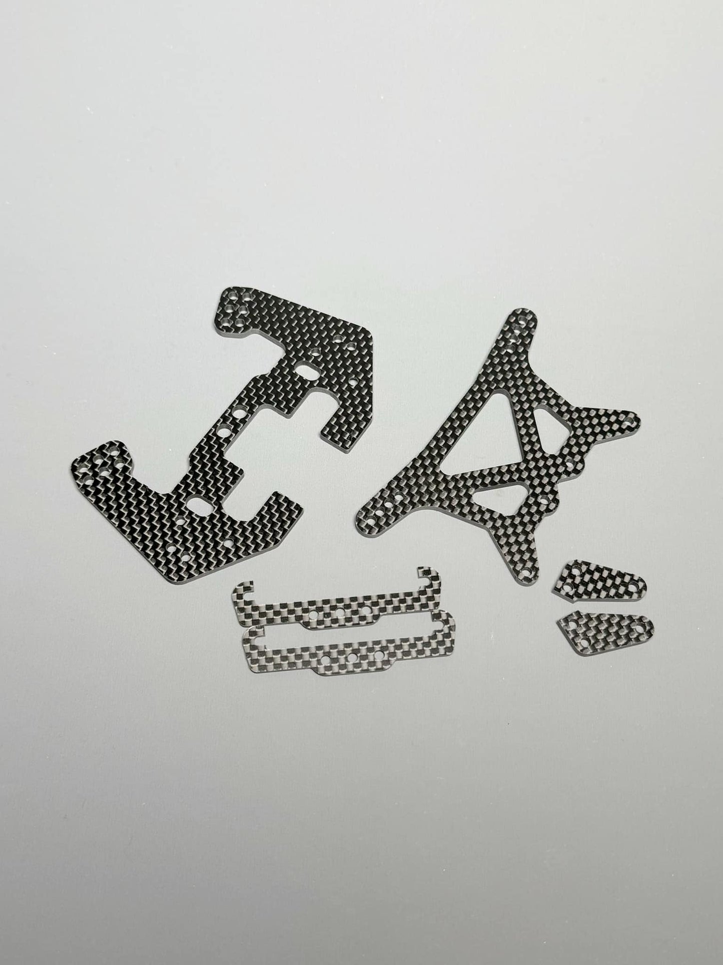 Fan RC Carbon Fiber Set for 4WD, FR-0201