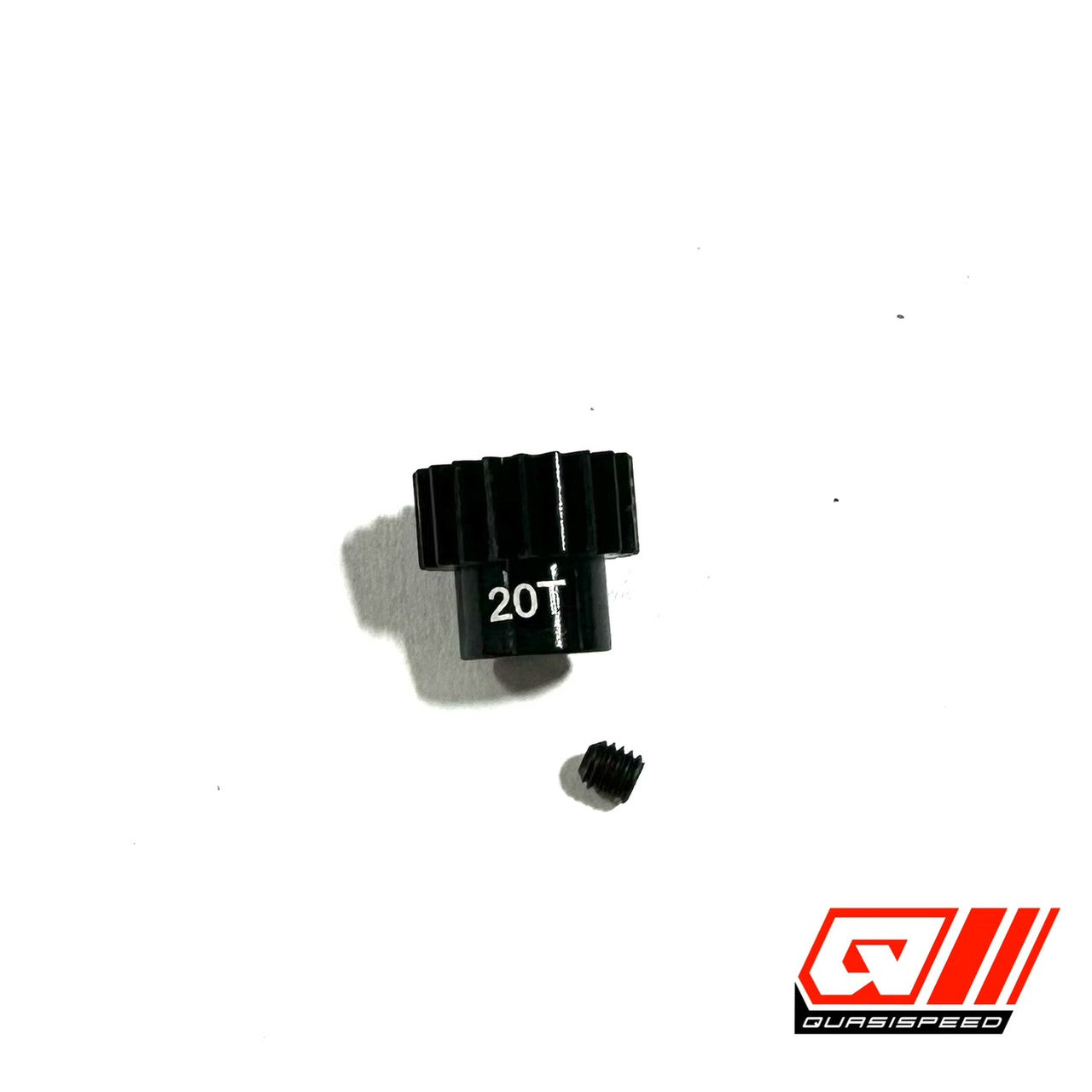 Team GFRP/QuasiSpeed Aluminum Pinion Gears (1/8 in shaft) 48P for Dirt Oval Cars