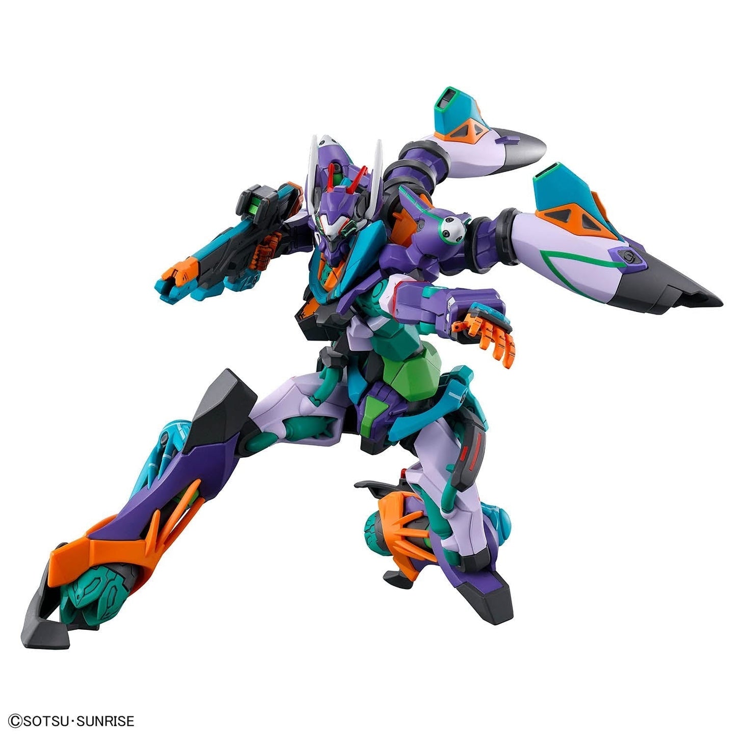 Bandai 1/144 HGGQ #08 GFreD "Gundam GQuuuuuuX" Plastic Model Kit, BAS2762140