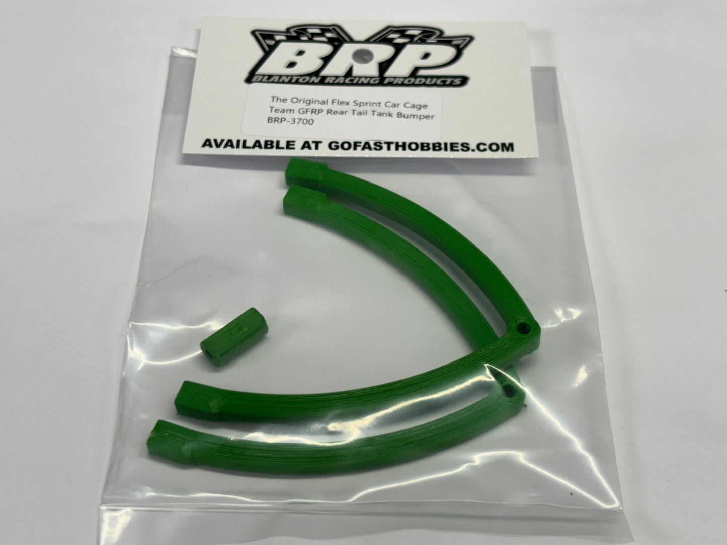 The Original Flex Sprint Car Cage - Team GFRP Rear Tail Tank Bumper, BRP-3700