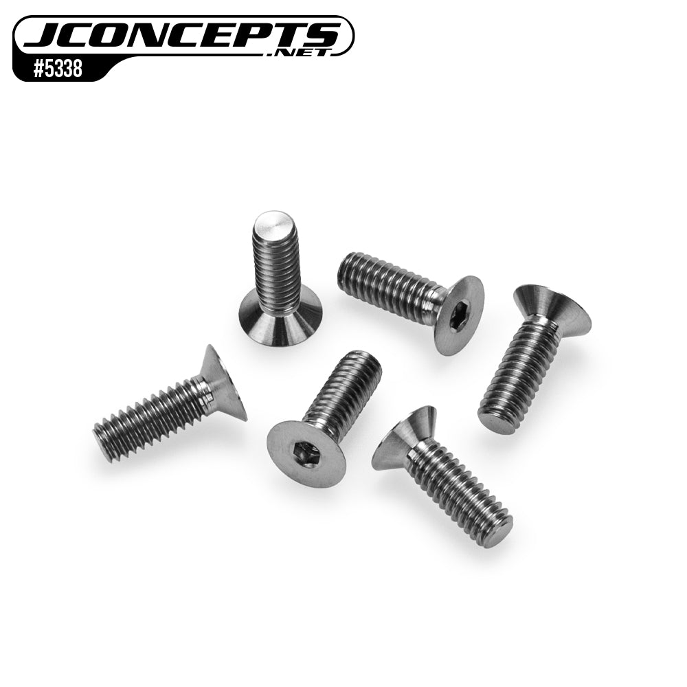 8/32" FHCS Titanium Screw Sets - Choose Length