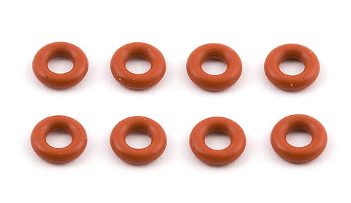 O-rings, red, silicone, ASC-5407
