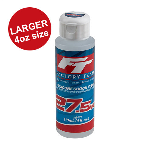 FT Silicone Shock Oil Fluid, 4oz. bottle