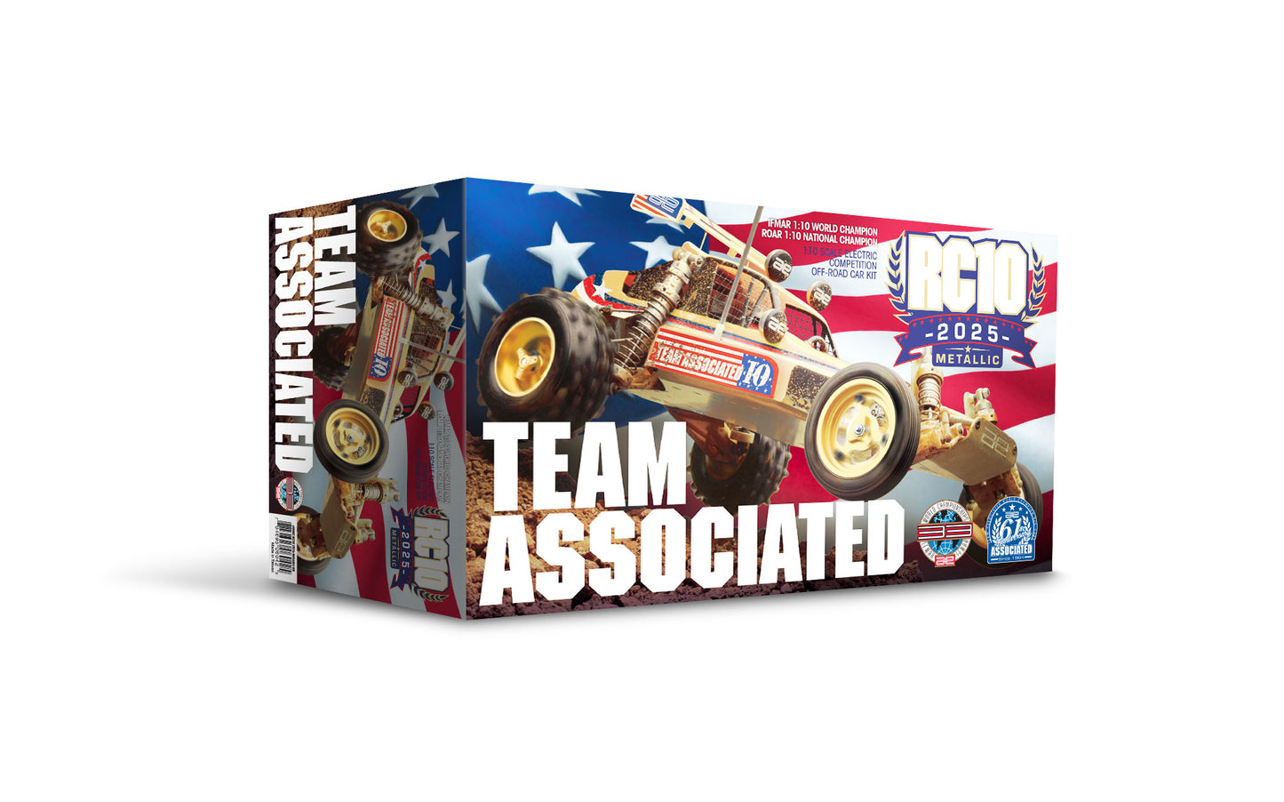 RC10 2025 Metallic Gold Special Edition Kit, ASC-6042