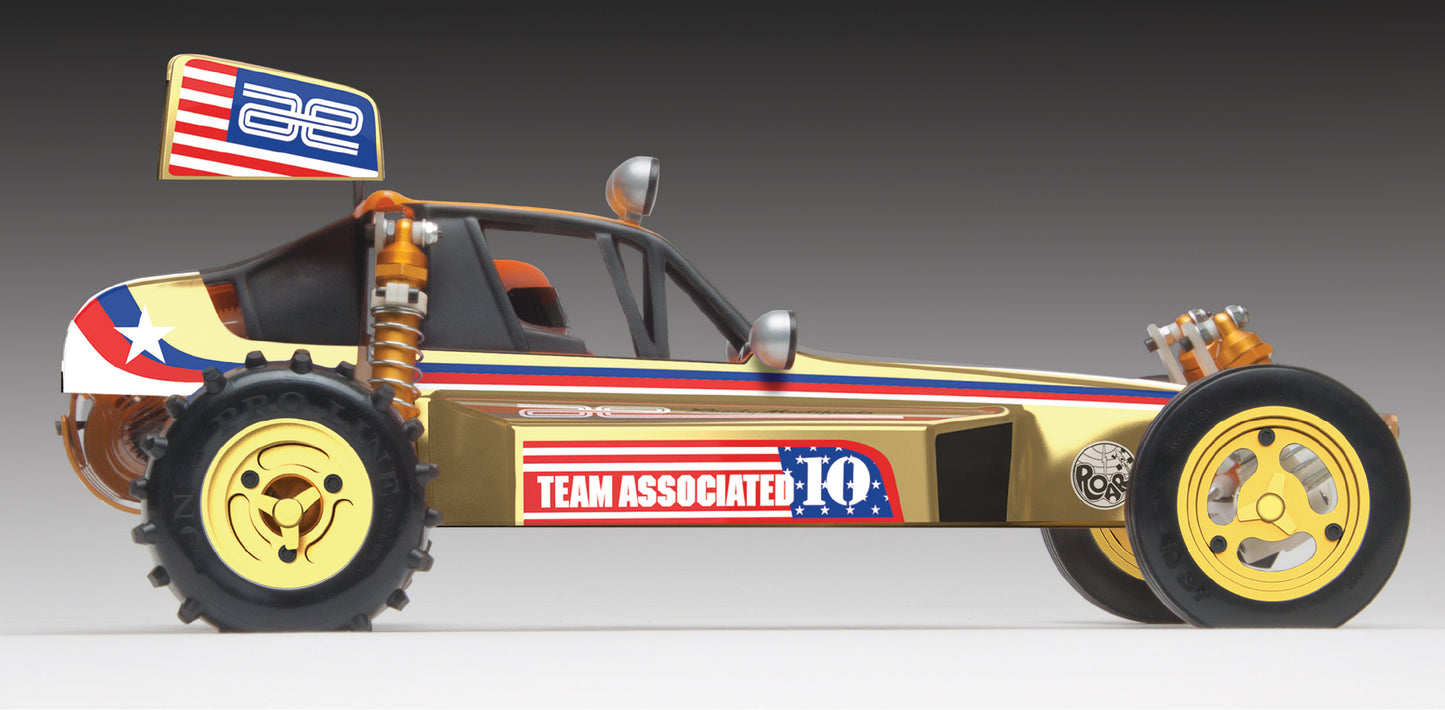 RC10 2025 Metallic Gold Special Edition Kit, ASC-6042