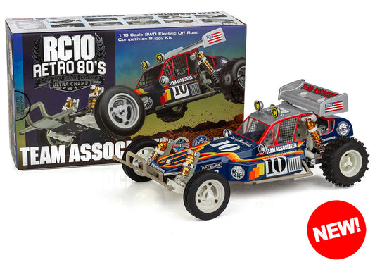 RC10 "Retro 80's" Ultra Champ 1/10 Electric 2WD Buggy Kit, ASC-6050
