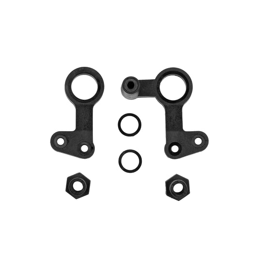 RC10WC Bellcranks, Black, ASC-6400