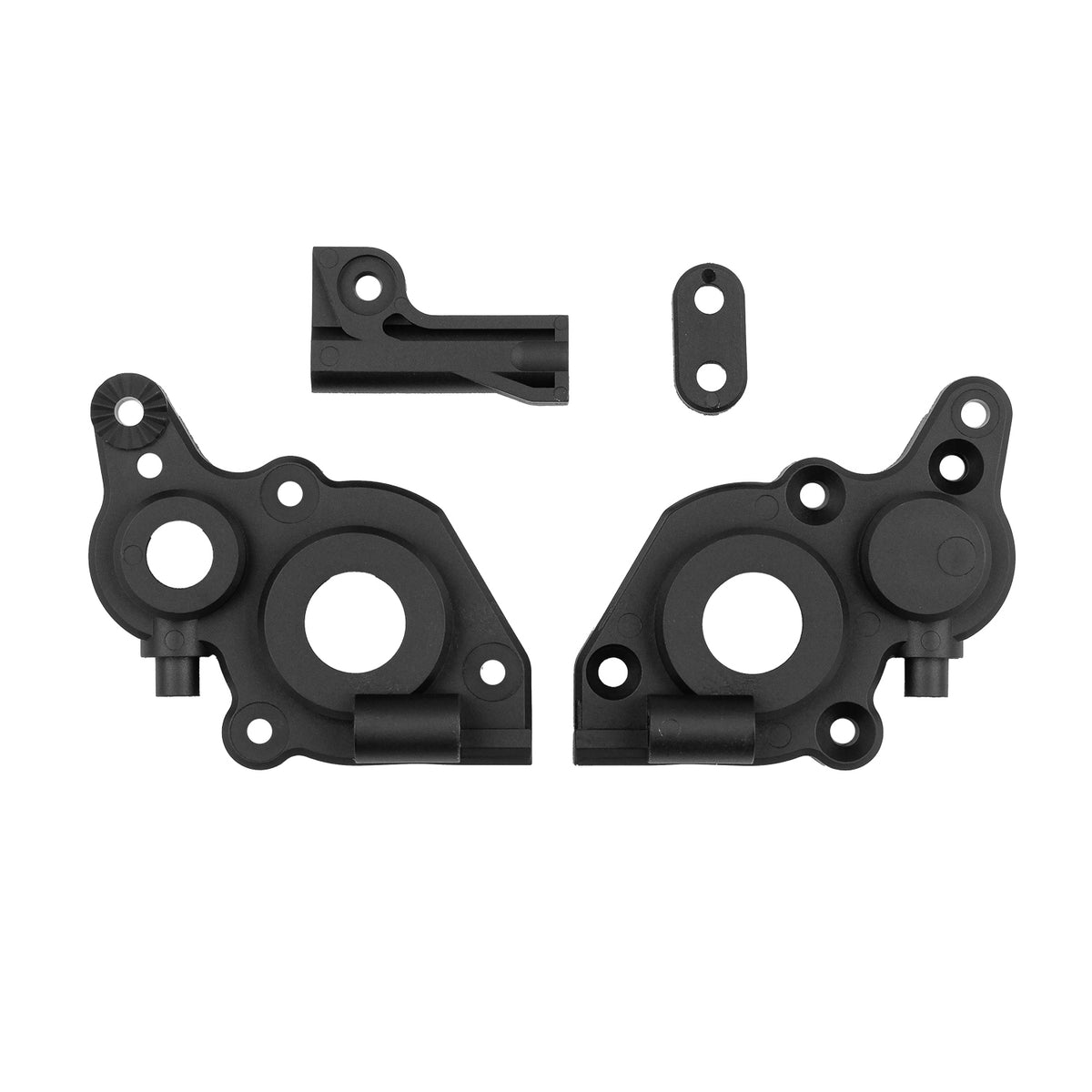 RC10 4WD Front Transmission Case, Black, ASC-6500